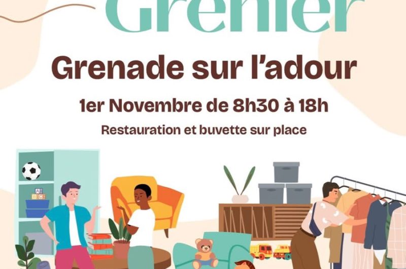 01.11.2026 – vide grenier – GRENADE