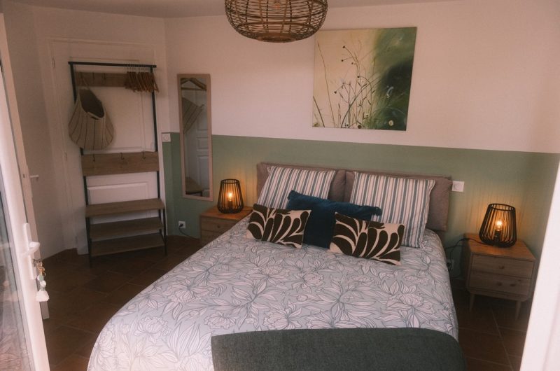 107 Vent d’Ouest Chambre verte 1_Moliets_Landes Atlantique Sud