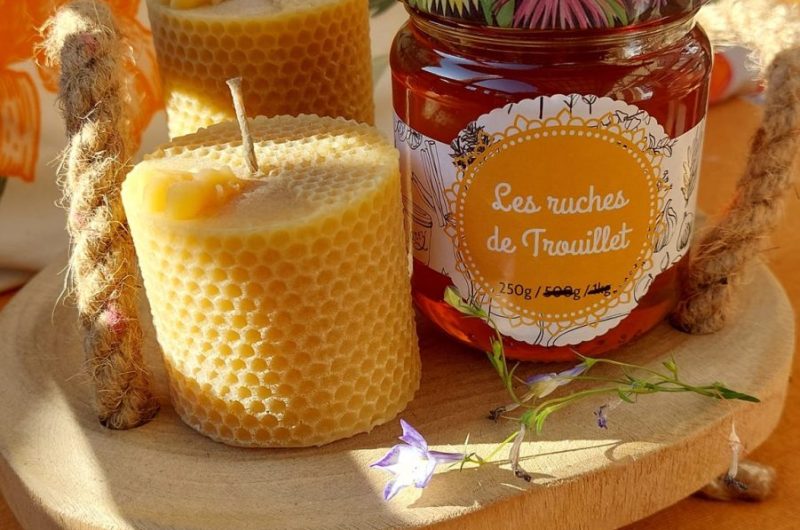 2024 – LACQ – Les ruchers de Trouillet – Pot & bougie – ©Béatrice Vallat