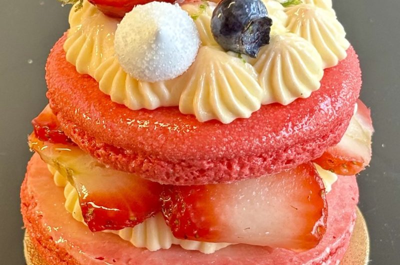 2024 – STJUS – Boulangerie Labat – Macaron fraises – ©Boulangerie Labat – TR