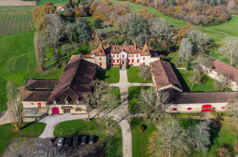 2025 – PARL – Domaine de Laballe – Vue aérienne – ©Landes Attractivité