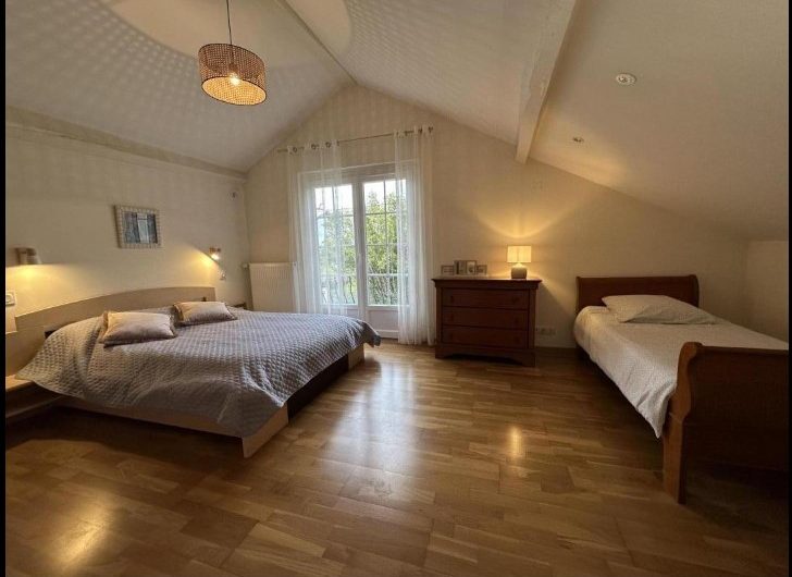 2026 – VILL – Gîte les Écureuils – Chanbre 3 (étage) – ©Alain Serres