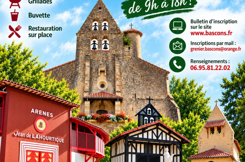 Affiche CANVA -portrait Vide grenier – 25-10