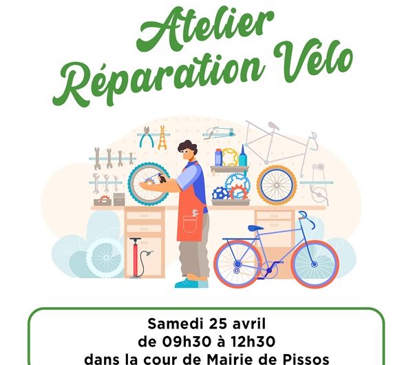 Affiche Réparation vélo avril2026