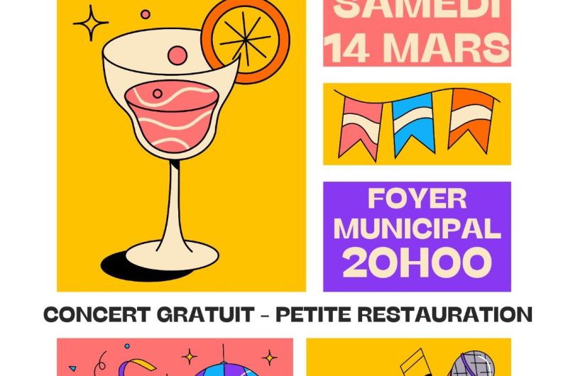 Arue – Soirée Cocktails – 14 Mars