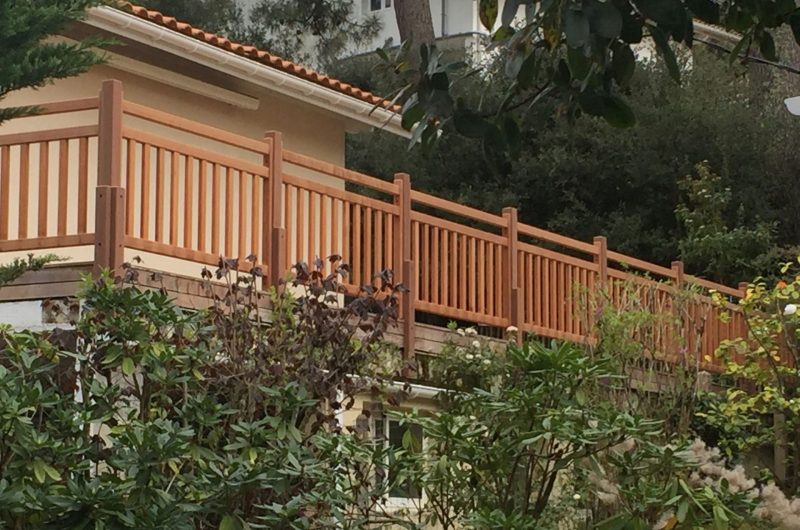 Atelier Evans Menuiseries rambarde