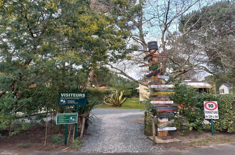 Camping des Forges entrée