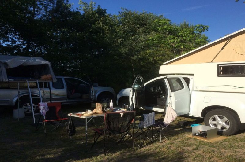 Camping des forges camionette