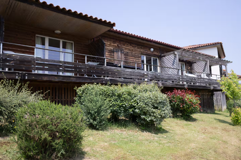 Cassen-lespritlandes-extérieur du chalet mitoyen@Mercier