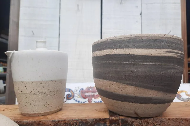 Céramique Biscarrosse beige2