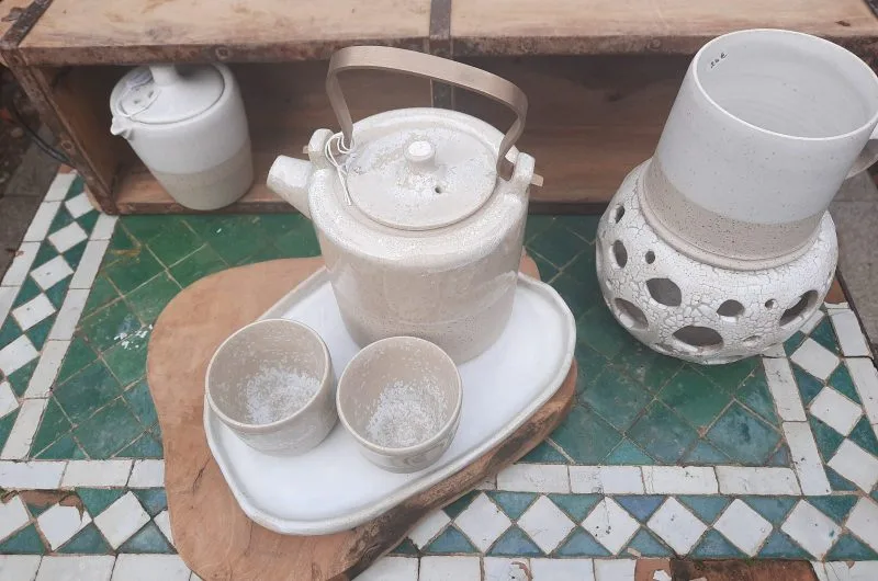 Céramique Biscarrosse beige3