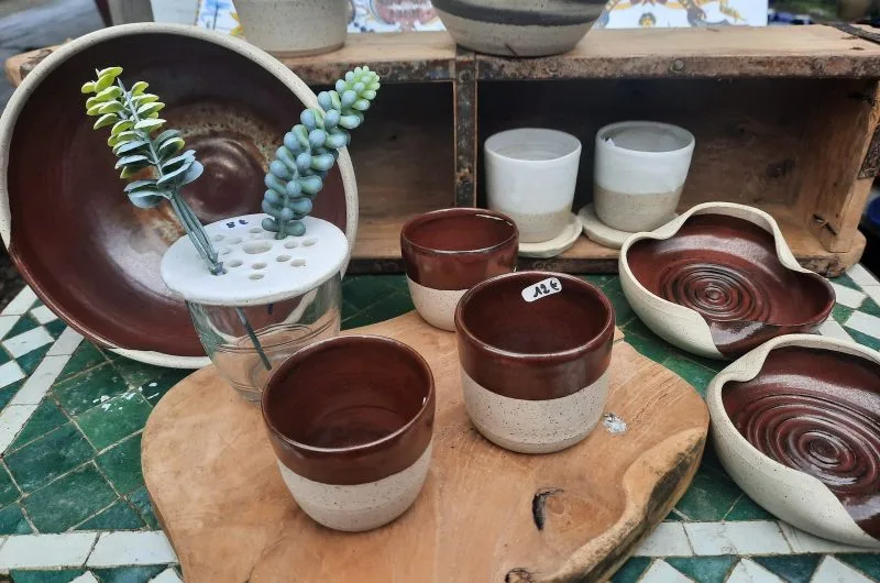 Céramique Biscarrosse rouge