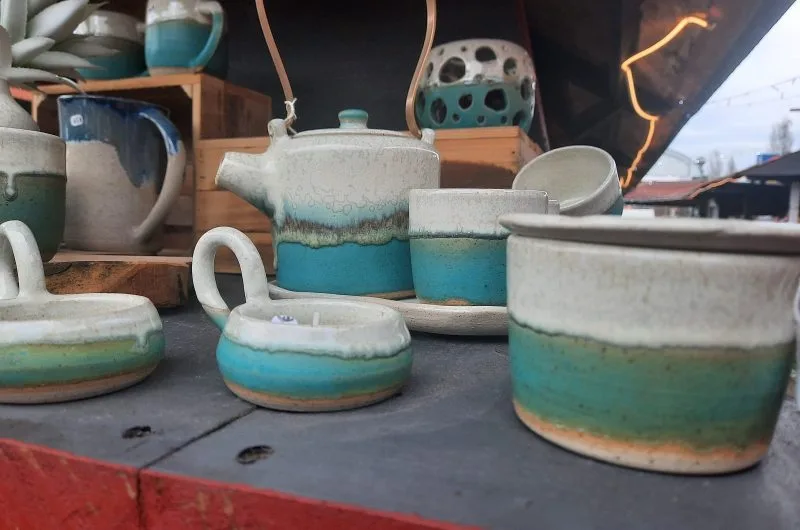 Céramique Biscarrosse vert