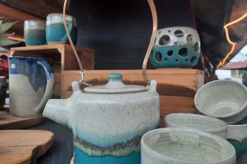 Céramique Biscarrosse vert2