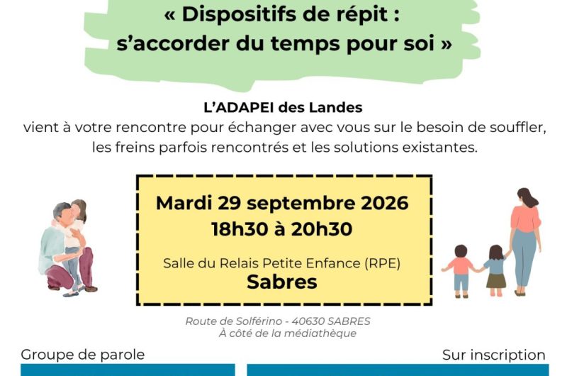 Cercle des parents du 29.09.2026 à Sabres