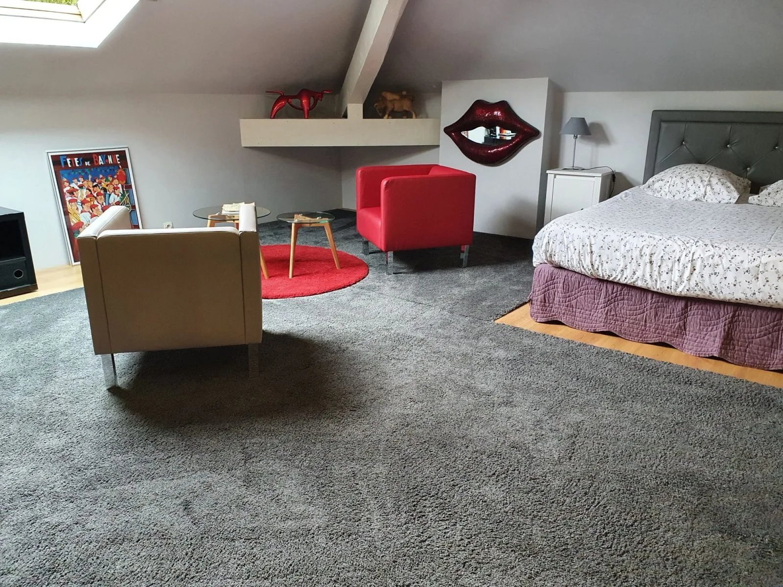 Ch. Les myosotis coin fauteuil