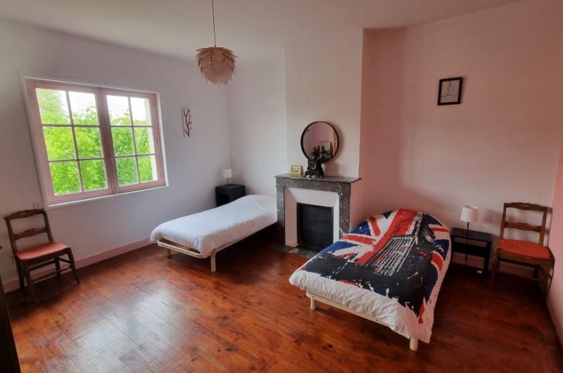 Chambre Rose 2 lits 90 2