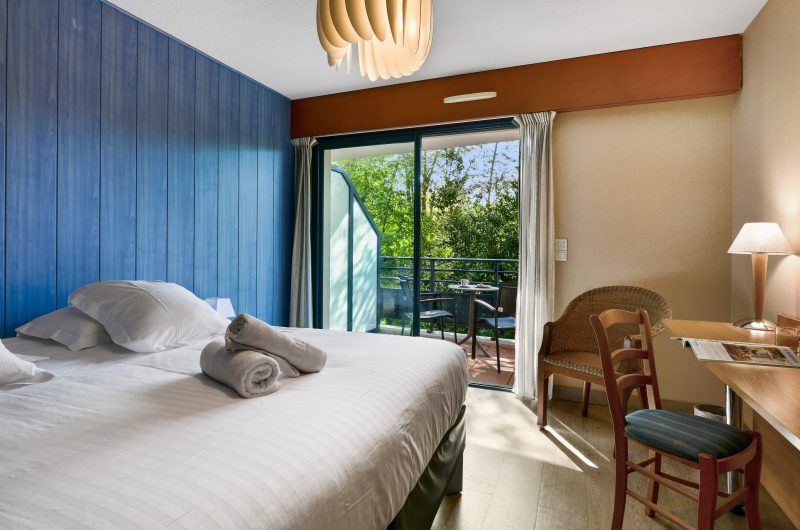 Chambre double côté sud – Pavillon Bleu Hossegor