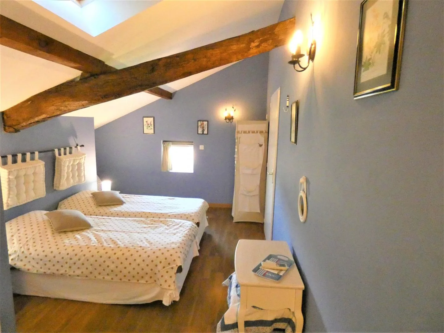 Chambres Les Bleuets qui peut être rajoutée à l’Appartement T2