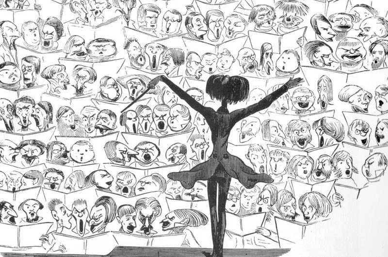 Chorale-Musique-caricature-Gustave-Dore