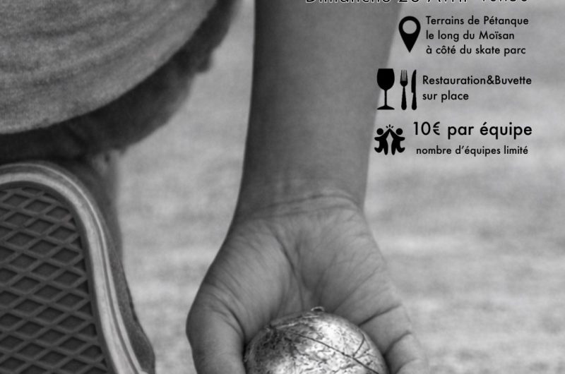 Concours de pétanque 26-04-26 APE