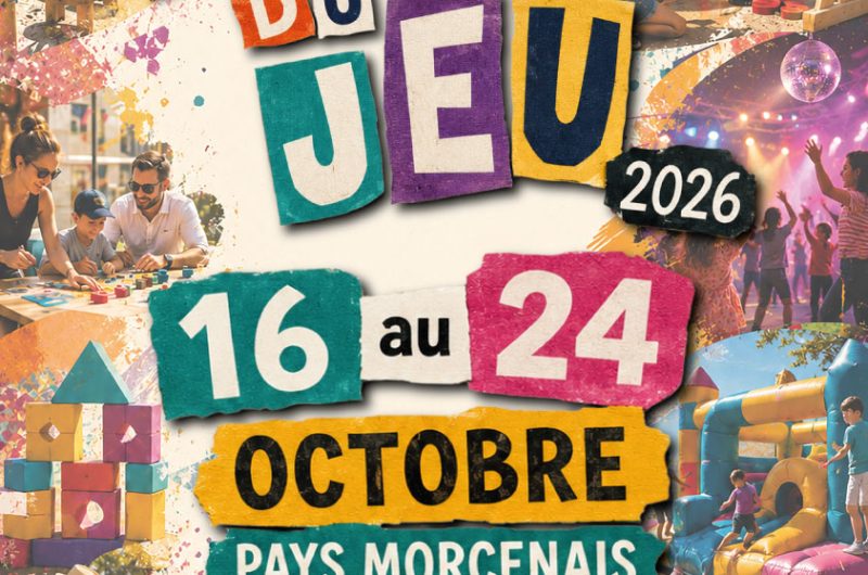 FESTIVAL DU JEU 2026 AFFICHE