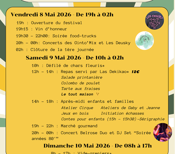 FLYERS FESTIVAL A5 – FLYER PAGE ARRIÈRE