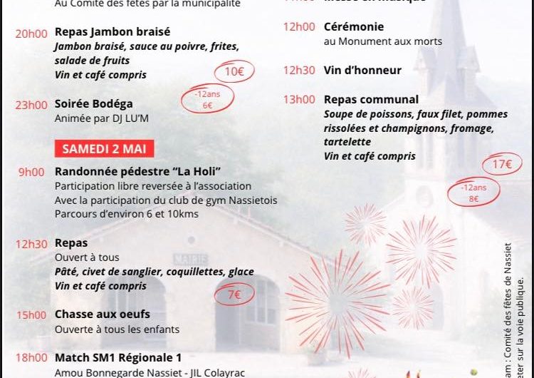 Fêtes de Nassiet