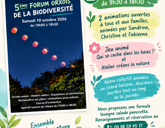 Forum de la biodiversite.