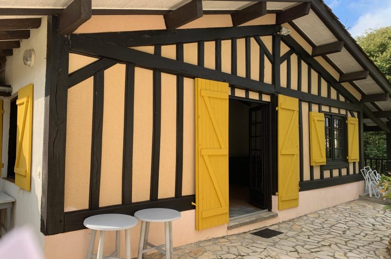 Fournadet gîte façade – Chalet Barthelemy – Laurède 2025 ©OTC