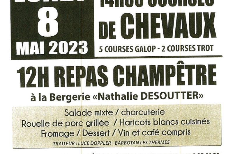 Gabarret – Courses de chevaux – 8 Mai