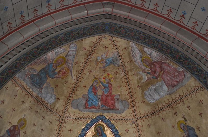 Garein – Eglise – int- Peintures murales choeur web