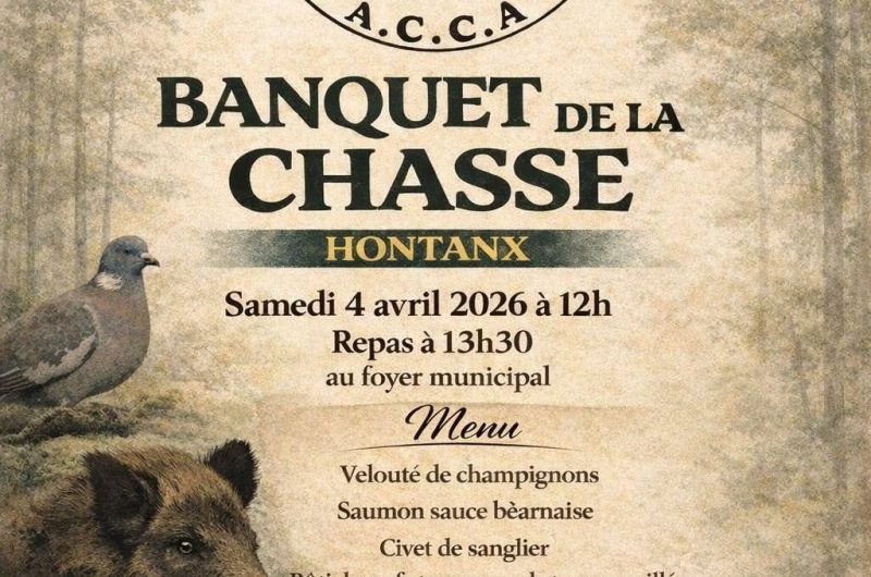 Hontanx – Banquet de la chasse – 4 Avril