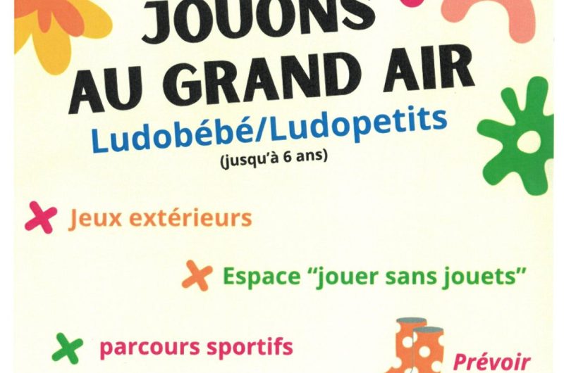 Jouons au grand air ludobus