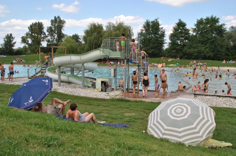 La Saucille plage enherbée