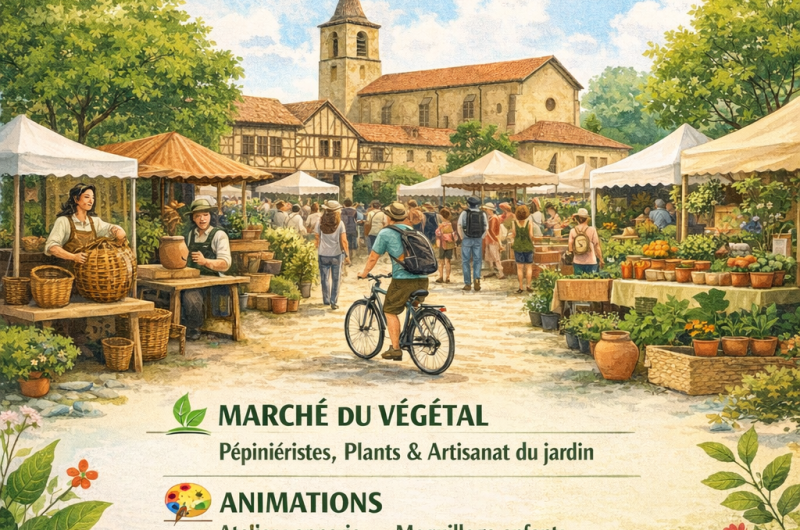 Labastide d’Armagnac – C’est tout vert fêtons le printemps – 5 Avril