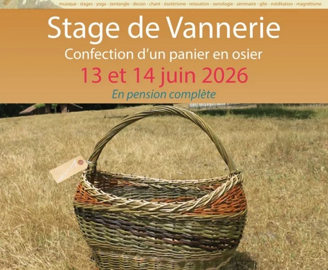 Labastide d’Armagnac – Stage vannerie – 13 & 14 Juin