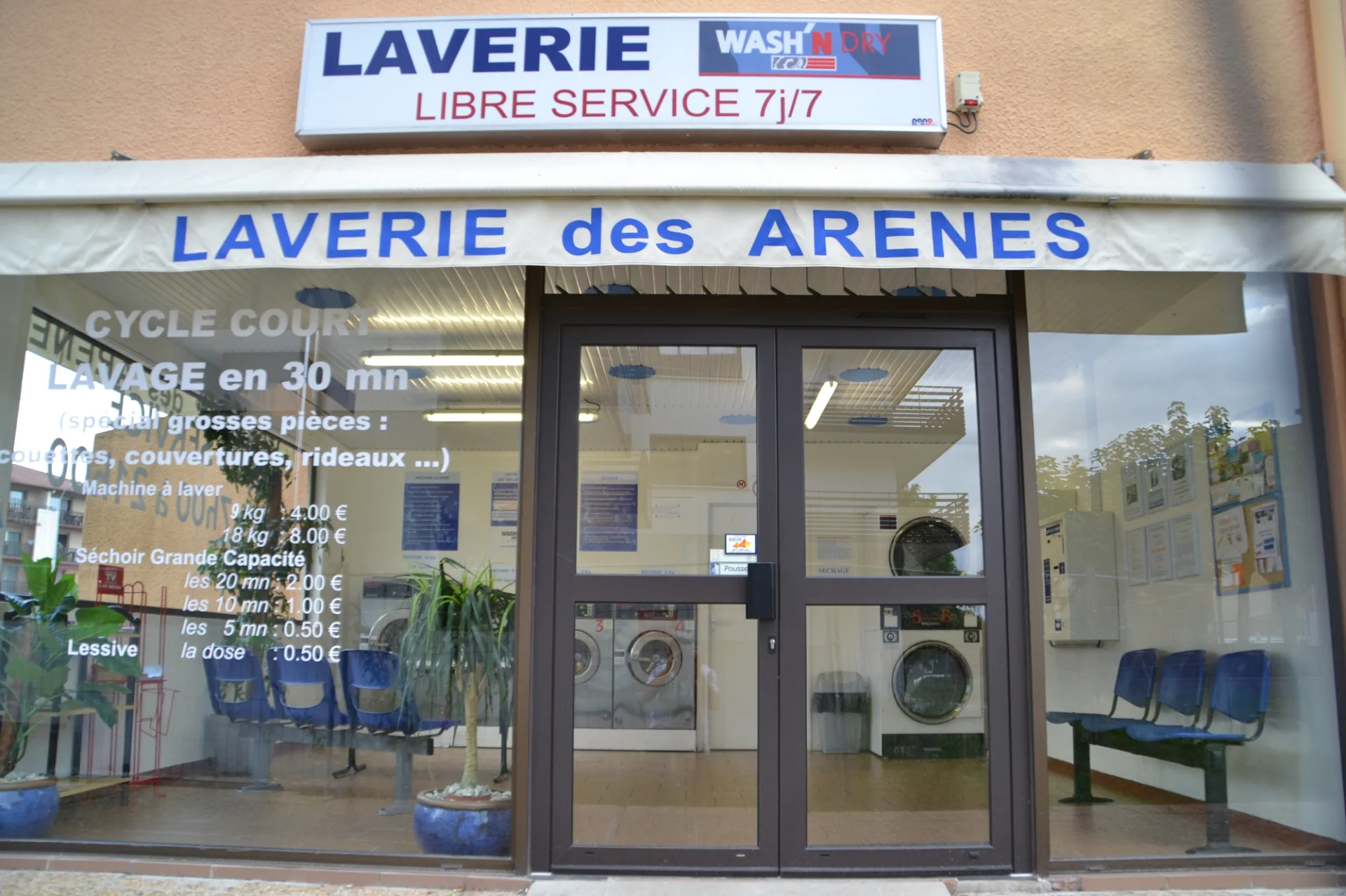 Laverie-arenes