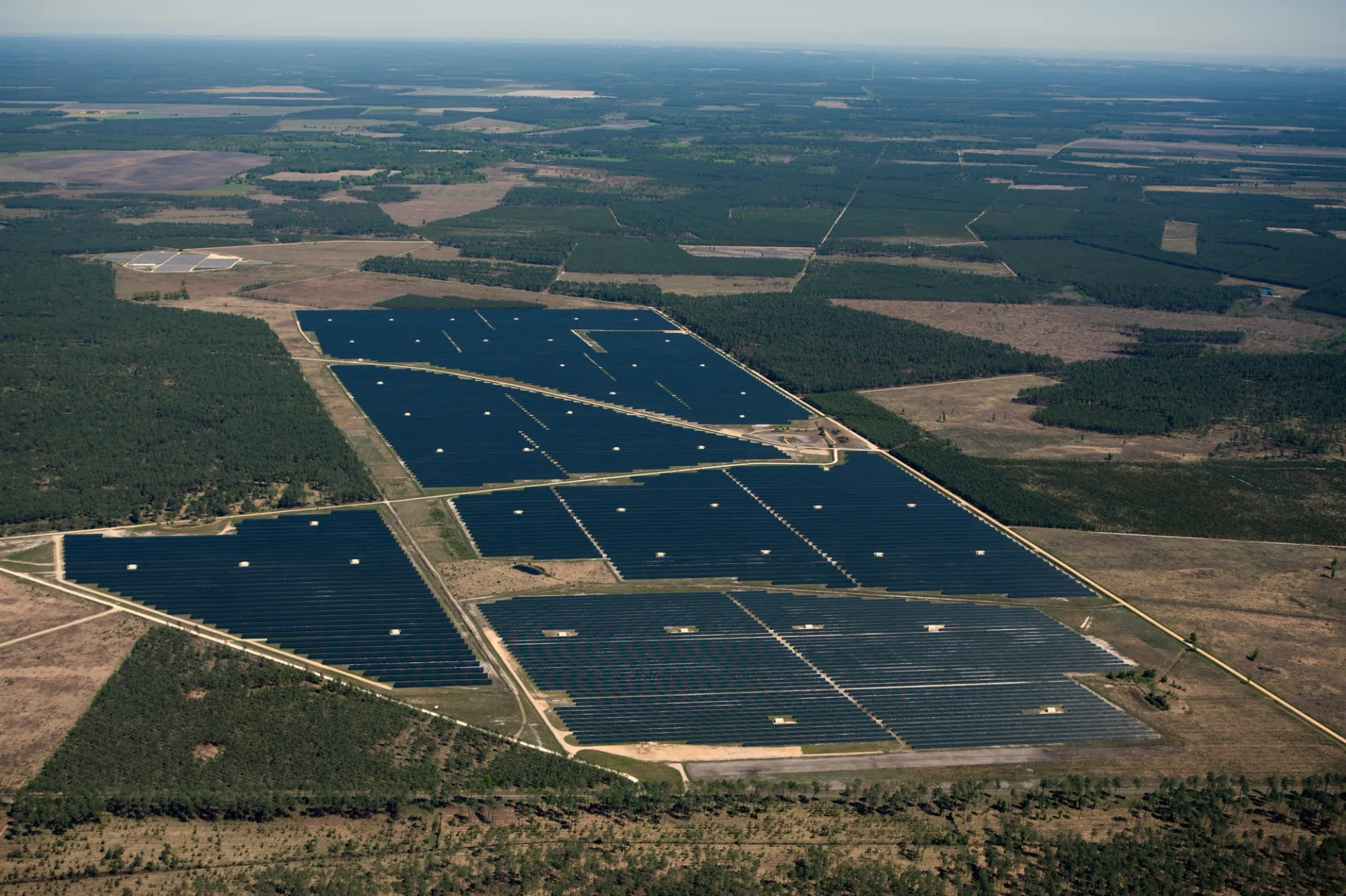 Losse – Ferme Solaire – Vue aérienne (6)