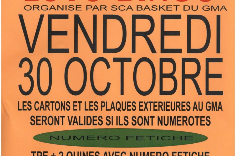 Loto sca basket 30 10 2026