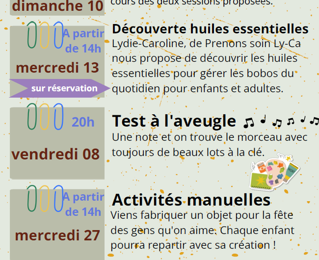 Mai au café des sources