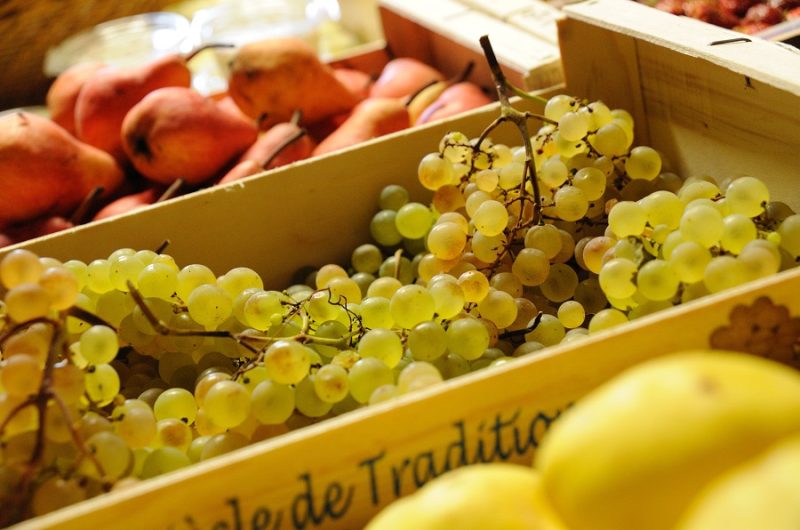 Marché – raisins TiS