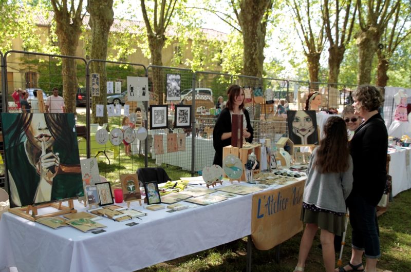 Marché créations Poyanne – peinture