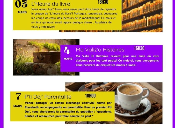 Mars à la médiathèque de Magescq