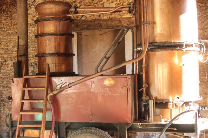Marsan-Armagnac – Perquie – distillation au domaine château de Ravignan ©Tourisme Landes (15)