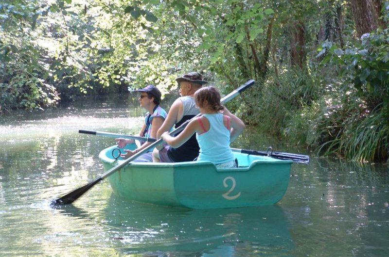 Moulin de Poyaller – balade barque famille