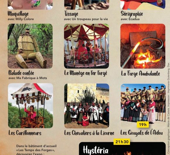 Programme Inauguration Trésors de Castets2