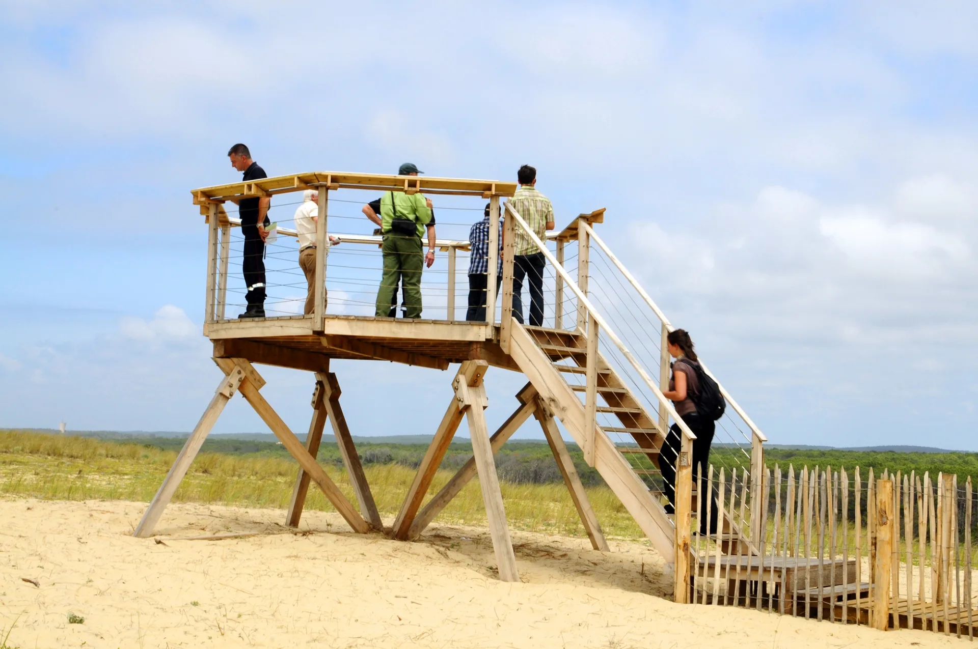 A Mimizan Plage, sentier de découverte «l’Etang de la Mailloueyre»