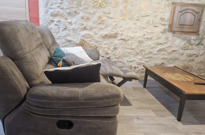 Salon gîte Lotus ©Houache