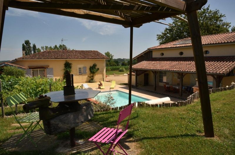 Sourrouille – gîte et piscine
